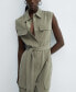 Women's Pockets Detail Cargo Jumpsuit