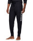 Men's Thermal Logo Jogger Pajama Pants