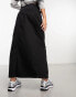 Cotton On utility maxi skirt in black