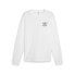 Puma Dexter's Laboratory X Crew Neck Long Sleeve Shirt Mens White Casual Tops 62