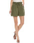 Ba&Sh Drawstring Linen-Blend Short Women's Green 40