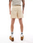 adidas Originals Adicolour sprinter shorts in beige