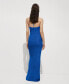 Women's Textured Lurex Knitted Dress