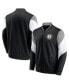 Men's Black, Gray Brooklyn Nets League Best Performance Full-Zip Jacket