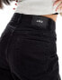 JJXX Seville mid waist loose fit jeans in black