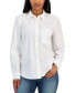 Women's Cotton Buttoned-Up Shirt, Created for Macy's