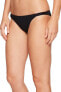 Hurley Women's 189818 Quick Dry Cheeky Black Bikini Bottom Swimwear Size XS