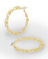 Knot Link Hoop Earrings