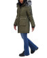 Juniors' Faux-Fur-Trim Hooded Puffer Parka Coat