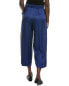 Nation Ltd Barcelona Ultra Wide Pleated Pant Women's Blue L