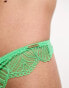 Boux Avenue Jodie high waist thong in apple green