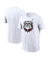 Men's White Georgia Bulldogs Primetime Evergreen Alternate Logo T-Shirt