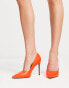 Туфли ASOS DESIGN Penza Orange High Heels