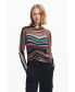 Women's Wavy striped sweater