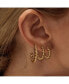 Gold Rope Hoop Earrings ; Perfect for Any