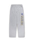 Men's Royal, Heather Gray Golden State Warriors Big and Tall T-shirt and Pajama Pants Sleep Set