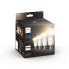 Signify Philips Hue White 4-pack E27 - Smart bulb - White - Bluetooth/Zigbee - LED - E27 - Warm white