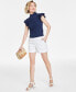 Women's High-Rise Sailor Shorts, Created for Macy's