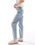 Miss Selfridge mom jean with bow pocket