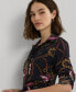 Women's Belted Floral Shirtdress