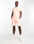 DKNY Terry shorts in light pink