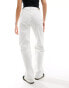 French Connection straight ankle jean in white