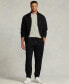 Men's Big & Tall Double-Knit Track Pants