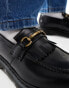 Dr Martens Adrian snaffle loafers in black leather