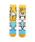 Men's Main Characters Animigos Casual Crew Socks Set for Men 3-Pack