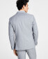 Men's Skinny-Fit Sharkskin Suit Jacket, Created for Macy's