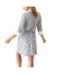 Maternity Emmaline Postpartum Robe - two belt positions