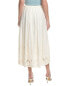 Allison Violet Midi Skirt Women's White Xs