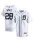 Men's Javier Baez White Detroit Tigers Home Limited Player Jersey