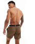 BOSS Swimwear Starfish swim shorts in brown