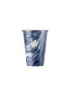 Navy and Light Blue Swirl 18 oz Party Cups - Set of 2