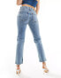 River Island slim straight leg jeans in blue