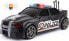 LeanToys Auto Sportowe Policja 1:16 Czarny Dźwięk