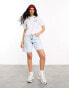 ASOS DESIGN Weekend Collective polo shirt with embroidered logo in white