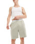 Calvin Klein modern cotton sleep shorts in beige grey