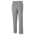 Puma Essential Logo Pants Mens Grey Casual Athletic Bottoms 58671803