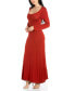 Women's Long Sleeve T-Shirt Maxi Dress