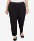 Plus Size Neutral Territory Embellished Waist Short Length Pants