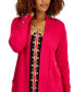 Women's Button-Sleeve Flyaway Cardigan, Created for Macy's