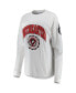 Women's White Northeastern Huskies Edith Long Sleeve T-shirt