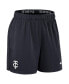 Women's Navy Minnesota Twins Authentic Collection Knit Shorts