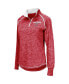 Women's Wisconsin Badgers Bikram Quarter-zip Pullover Jacket