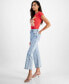 Women's High Rise Wide Leg Ankle Jeans