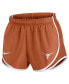 Women's Burnt Orange Texas Longhorns Primetime Tempo Performance Shorts