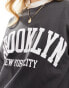 New Look Brooklyn sweatshirt in grey