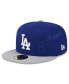 Men's Royal/Gray Los Angeles Dodgers Multi Logo 59FIFTY Fitted Hat